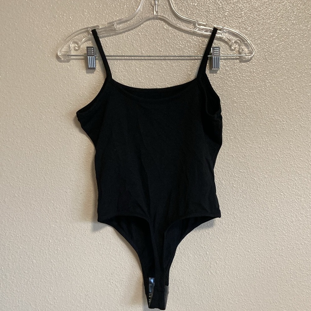 Madewell Tank Thong Bodysuit in True Black (Multiple Sizes) - Picture 8 of 15